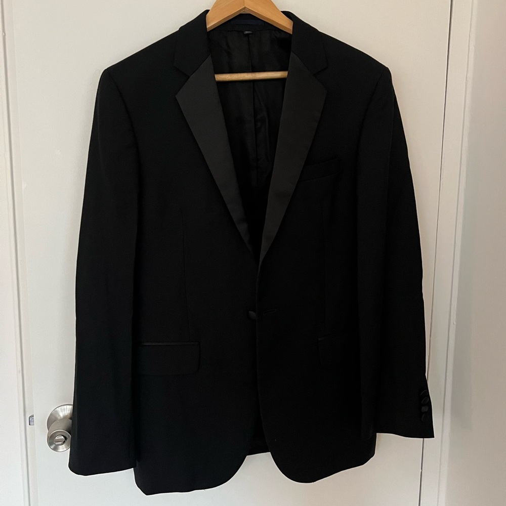 Jos. A. Bank Black Tuxedo with Notch Lapel